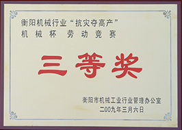 2009年度衡陽市機械行業(yè)“抗災(zāi)奪高產(chǎn)”機械杯勞動競賽三等獎.jpg
